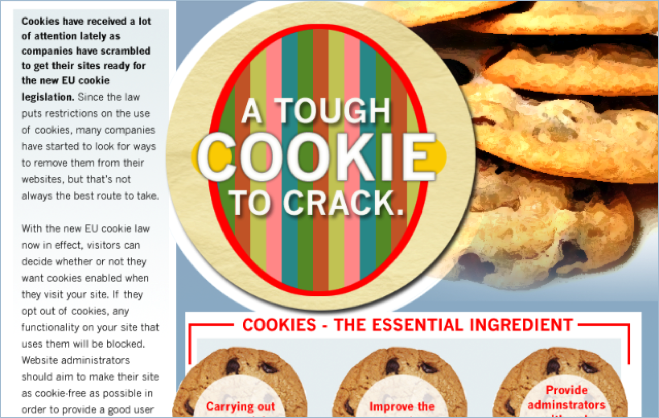 Cookie-free Infographic