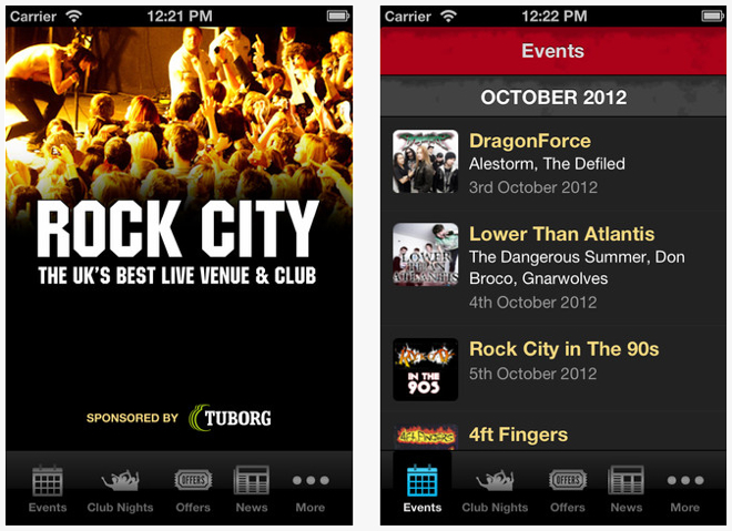 Rock City app