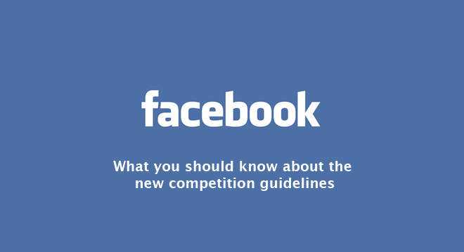 Facebook competition guidelines