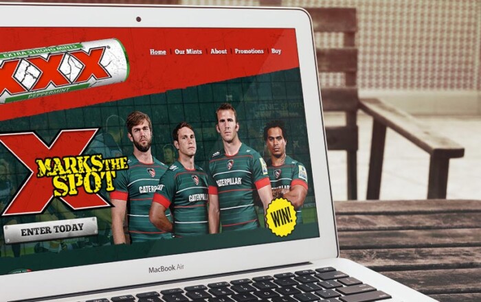 XXX Mints website development