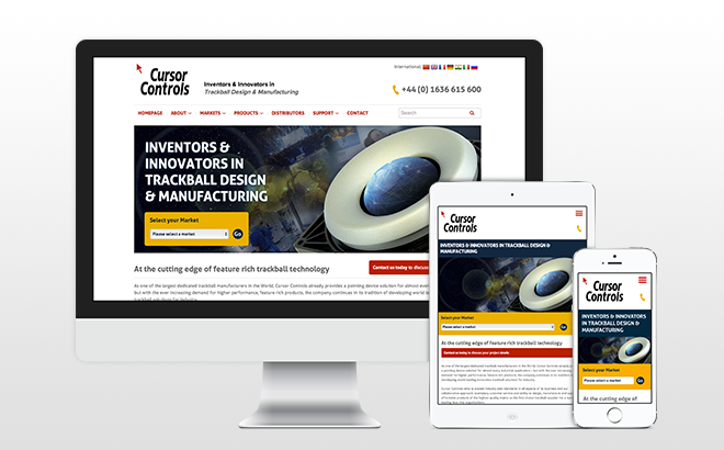Cursor Controls website